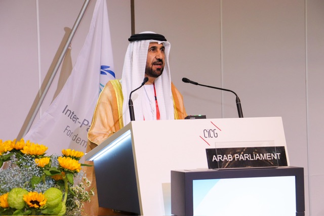 البرلمان العربي يدعو لتشكيل مجموعة عمل دولية لدعم وقف النار وإعمار غزة