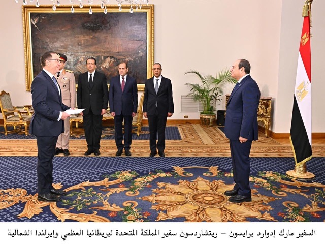 السفير البريطاني : نسعى للارتقاء بالعلاقات المصرية البريطانية إلى شراكة استراتيجية شاملة
