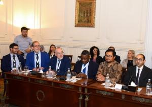 وزارة الخارجية تستقبل وفدا من رؤساء المجالس التنفيذية لبرامج الأمم المتحدة