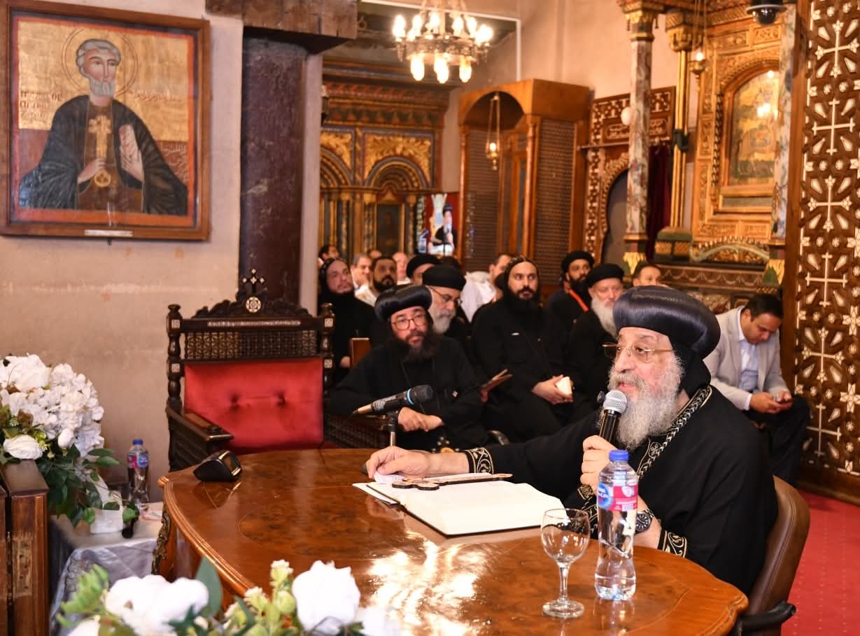 البابا تواضروس عن المتنيح الأنبا أنطونيوس مرقس: كان يحب إفريقيا وخدم في بلاد كثيرة فيها