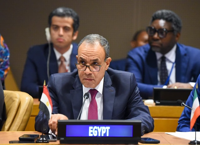 وزير الخارجية يلتقي مندوبين باليونسكو لدعم المرشح المصري في انتخابات المنظمة