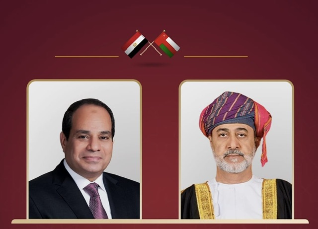 سلطان عُمان يهنئ الرئيس السيسى بمناسبة ذكرى السادس من أكتوبر