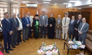 شخصيات عامة وسياسية تشارك في مناقشة دكتوراه الطبيبة أسماء زعفان بمستشفى أبو الريش