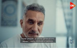 باسم يوسف في اول ظهور على شاشة مصرية منذ عقد: 