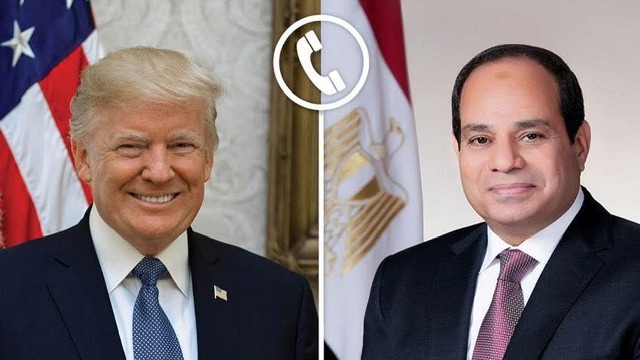 الرئيس السيسي يهنئ ترامب بوقف الحرب في غزة ويدعوه لحضور احتفالية التوقيع بمصر