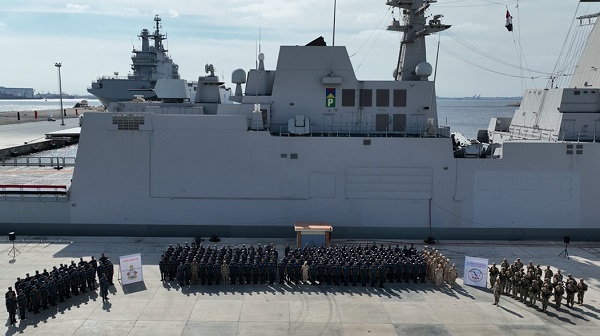 انطلاق فعاليات التدريب البحري المشترك المصري السعودي 