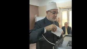 مفتى الجمهورية يدلى بصوته في انتخابات مجلس النواب 