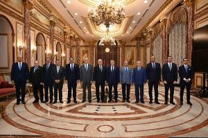 النائب العام يزور رئيس مجلس الشيوخ لتهنئته بتولي منصبه الجديد