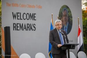 السفير الألماني يزور العريش ويلتقي محافظ شمال سيناء لبحث دعم غزة والهدنة الإنسانية