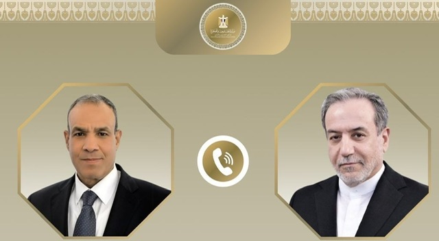 وزير الخارجية  ونظيره الإيراني يبحثان هاتفيا العلاقات الثنائية والملف النووي 