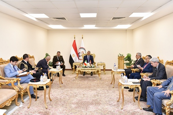 وزير الدولة للإنتاج الحربي يبحث مع السفير الإيطالي موضوعات التعاون ذات الاهتمام المشترك