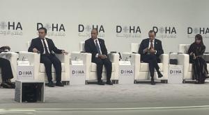 وزير الخارجية يشارك في جلسة بشأن إعادة تقييم المسؤوليات العالمية ومسارات السلام في غزة