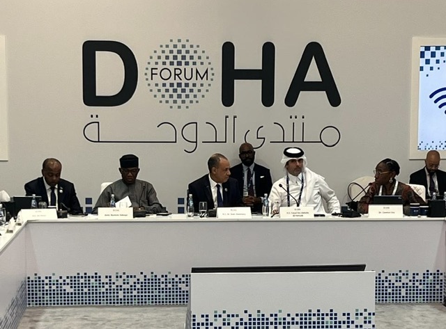 وزير الخارجية يشارك في الجلسة النقاشية لمنتدى الدوحة حول بناء الدولة في الصومال