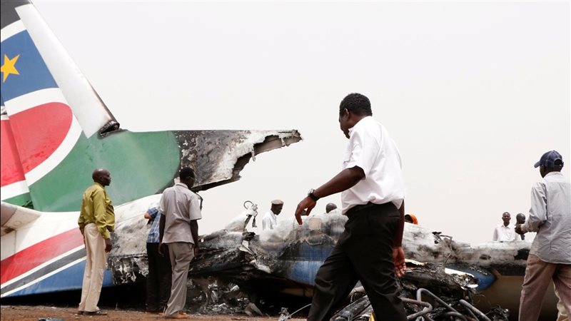 مصر تعرب عن خالص تعازيها لجنوب السودان في ضحايا تحطم طائرة ركاب

