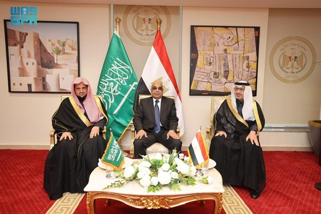 بحضور السفير الحصيني .. النائب العام السعودي يلتقي نظيره المصري لتعزيز التعاون العدلي