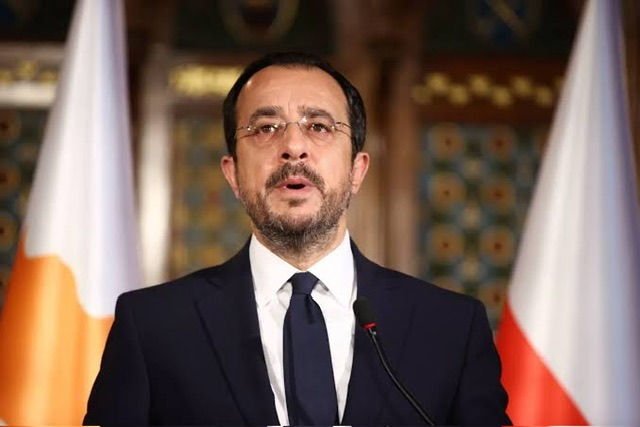 الرئيس القبرصي: نرفض تهجير الفلسطينيين من أرضهم