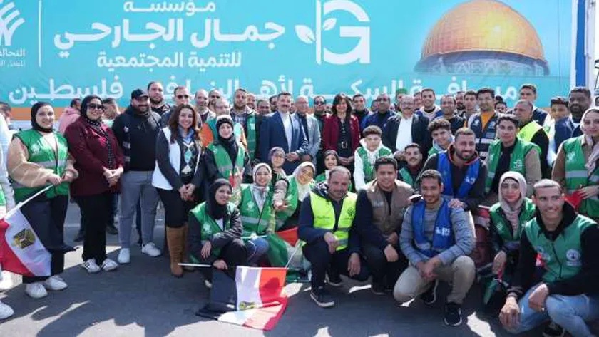 التحالف الوطنى يُطلق قافلته العاشرة لإغاثة غزة بـ300 شاحنة مساعدات

