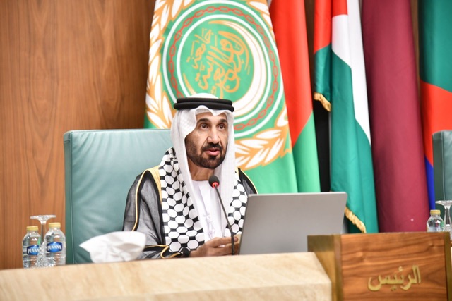 رئيس البرلمان العربي: لن نقبل المساس بحقوق الشعب الفلسطيني