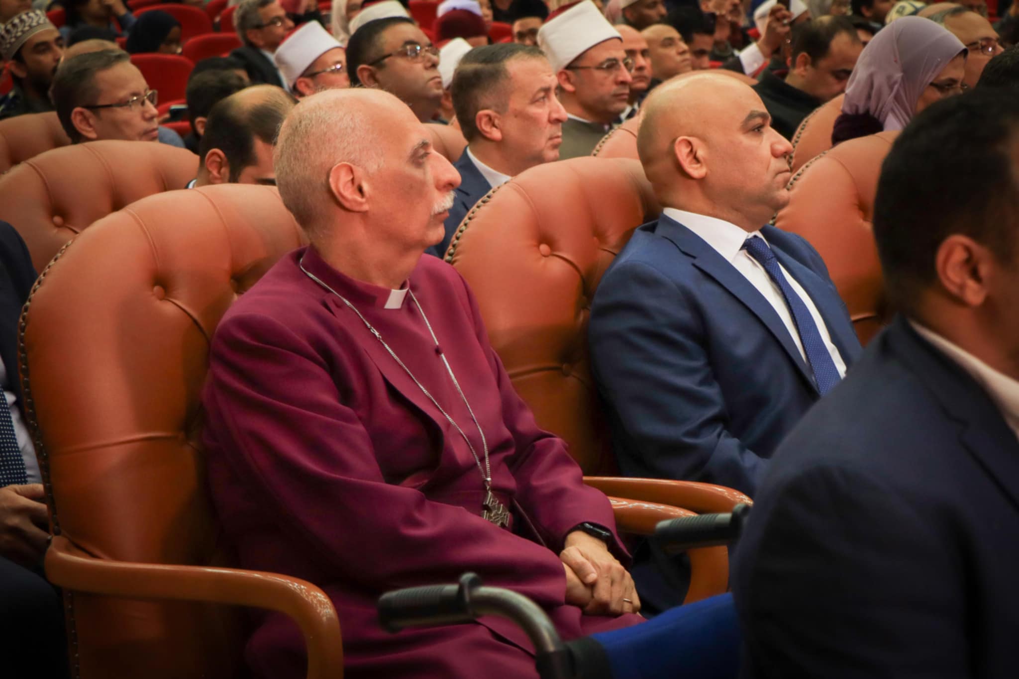 رئيس أساقفة الكنيسة الأسقفية يشارك في احتفالية رؤية هلال شهر رمضان