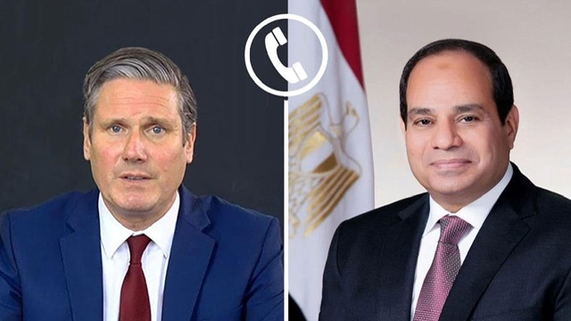 السيسي وستارمر يبحثان تعزيز التعاون الإقليمي وجهود إعادة إعمار غزة