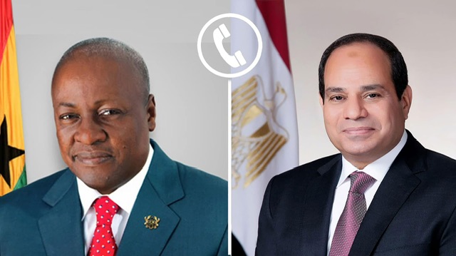 السيسي يهنئ رئيس غانا ويؤكد حرص مصر على تعزيز التعاون المشترك