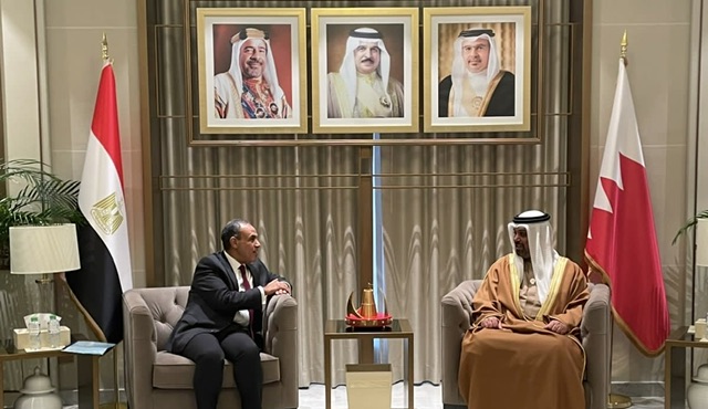 وزير الخارجية يبحث تعزيز التعاون الاقتصادي والاستثماري بين مصر والبحرين