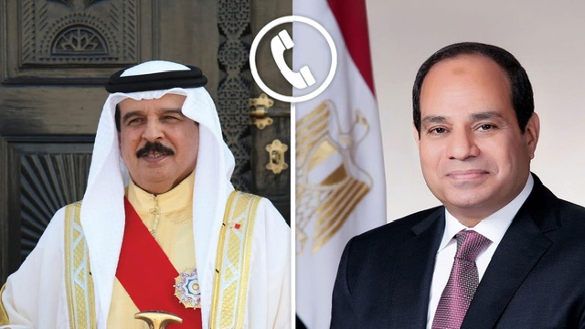 السيسي يبحث مع ملك البحرين تعزيز التعاون وتطورات الأوضاع الإقليمية