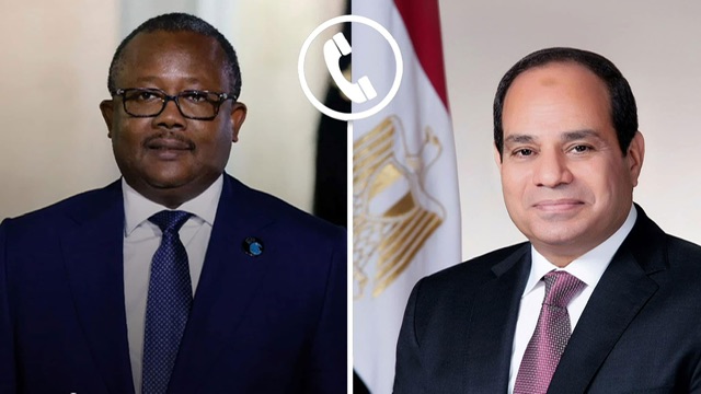 السيسي وإمبالو يؤكدان أهمية إعادة إعمار غزة وحل سياسي للأزمة الليبية