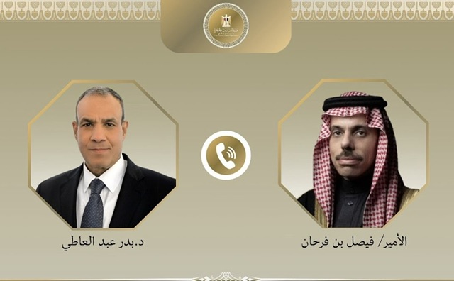 وزيرا خارجية مصر والسعودية يبحثان دعم إعادة إعمار غزة وتطورات الأزمة السورية
