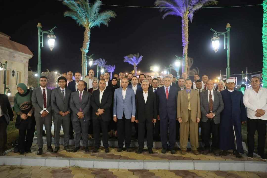 محافظ المنيا يشهد حفل الإفطار الجماعى احتفالًا بالعيد القومي الـ 106 لعروس الصعيد