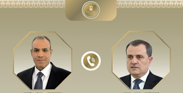 مباحثات هاتفية بين وزيري خارجية مصر وأذربيجان لتعزيز التعاون الثنائي