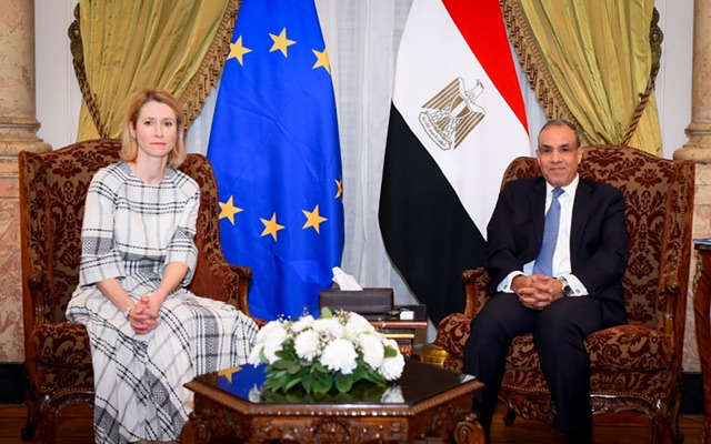 وزير الخارجية يبحث مع الممثلة العليا للاتحاد الأوروبي تعزيز التعاون الإقليمي وتطورات غزة وسوريا ولبنان