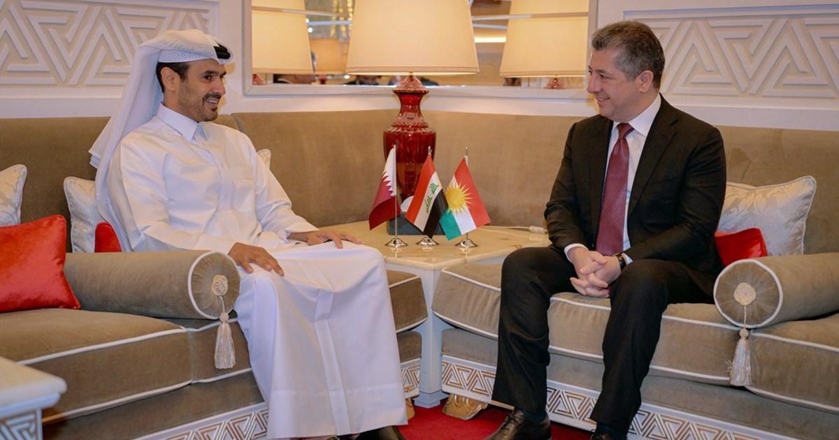 رئيس حكومة كردستان يناقش مشروعات الطاقة المشتركة في قطر

