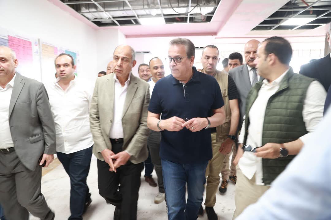 وزير الصحة يتفقد مشروع إنشاء مستشفى مغاغة المركزي ويحدد مهلة لتشغيل وحدة طب أسرة الشيخ زياد في المنيا