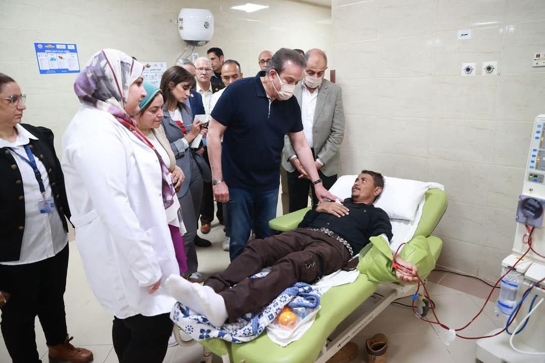 وزير الصحة ومحافظ المنيا يتفقدان مستشفى سمالوط التخصصي بمحافظة المنيا ويؤكد حريصون على تقديم الدعم الكامل لجميع مستشفيات محافظة المنيا