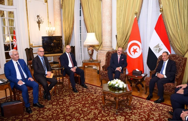 مباحثات مصرية تونسية في القاهرة حول التعاون الثنائي وتطورات القضية الفلسطينية