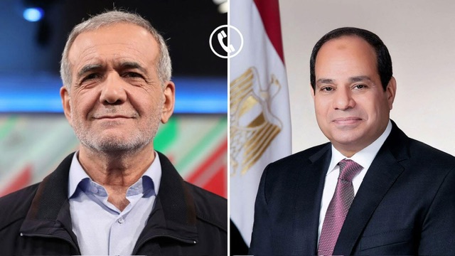 الرئيس السيسي يتلقى اتصالًا من نظيره الإيراني للتهنئة بعيد الفطر وبحث تطورات غزة
