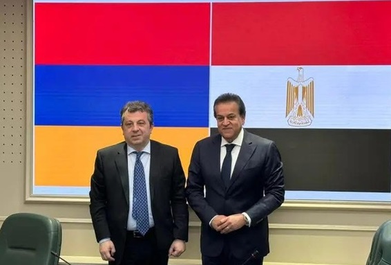 مصر وأرمينيا تبحثان تعزيز التعاون الصحي وتوسيع آفاق الشراكة الطبية