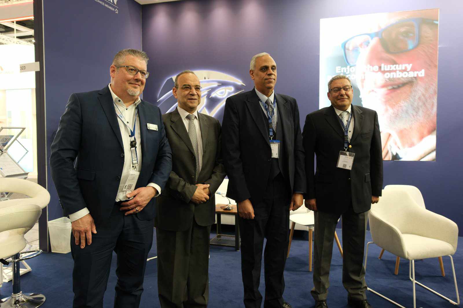 جناح مصر للطيران يشهد اجتماعات وفعاليات متعددة لتنشيط الحركة السياحية إلي مصر