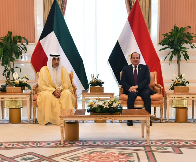 الرئيس السيسي يستقبل النائب الأول لرئيس مجلس الوزراء الكويتي ويؤكد عمق العلاقات بين البلدين








