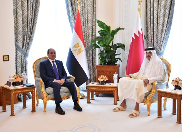 السيسي وتميم يدعمان الشراكة الاستراتيجية باستثمارات بقيمة 7.5 مليار دولار وتأييد حازم للقضية الفلسطينية