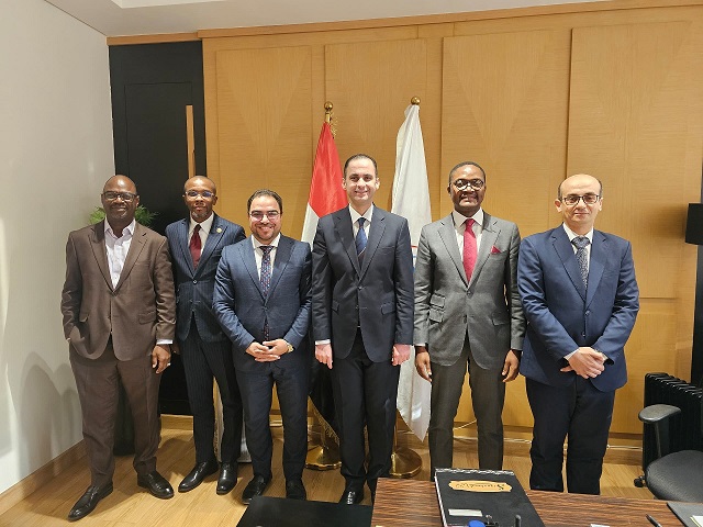 وزارة الصحة تستقبل وفد المركز الأفريقي لمكافحة الأمراض والوقاية منها (Africa CDC) 
