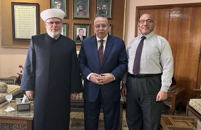 نقيب الأشراف يبحث التعاون مع رئيس المجلس الفقهي الأسترالي