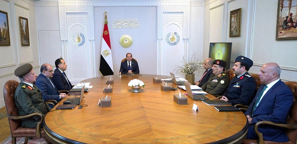 السيسي يوجه بتسريع إستكمال منظومة التغذية الكهربائية لمشروع 