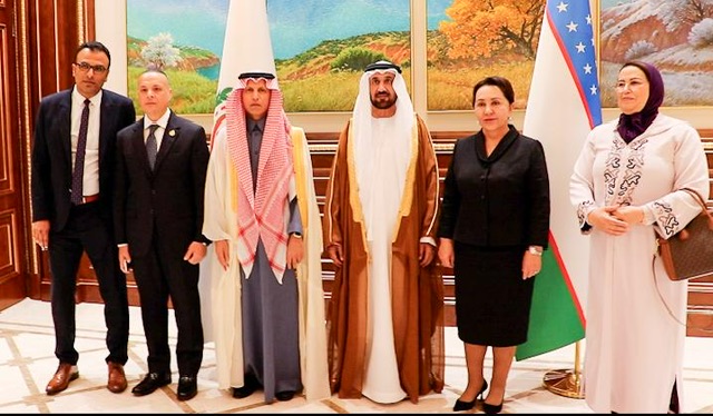 اتفاق بين رئيس البرلمان العربي ورئيسة مجلس الشيوخ الأوزبكي لتعزيز العلاقات ودعم فلسطين