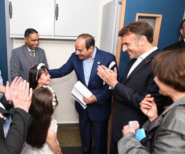 صور.. السيسي وماكرون في زيارة تاريخية للعريش..  تضامن دولي مع الفلسطينيين وتأكيد دعم مصر المستمر








