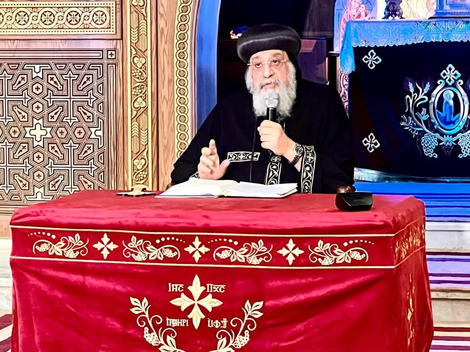البابا تواضروس يعلن توقف اجتماع الأربعاء الأسبوعي خلال فترة الخمسين المقدسة