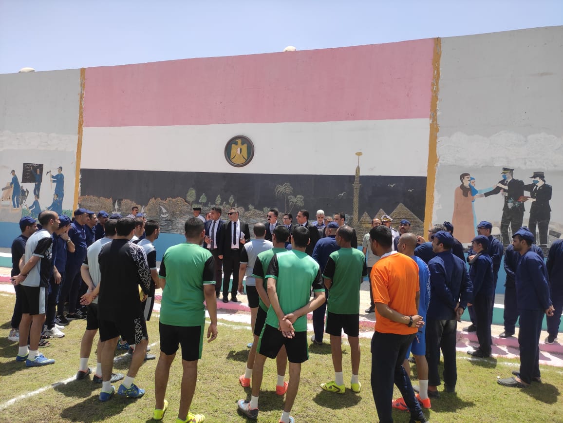 النيابة العامة تُجري تفتيشًا لمركز إصلاح وتأهيل المنيا.

