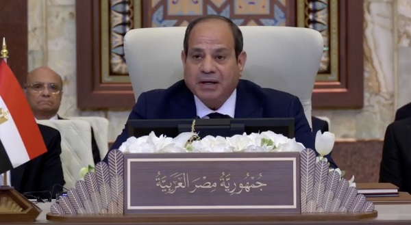 ننشر نص كلمة الرئيس السيسي في قمة بغداد