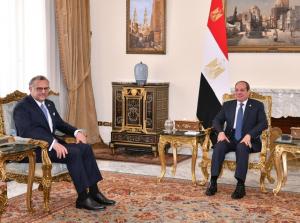 السيسي يستقبل كبير مستشاري ترامب ويؤكد ضرورة وقف إطلاق النار في غزة وتعزيز الشراكة مع واشنطن